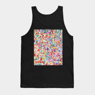 Multi - Abstract Painting Tank Top